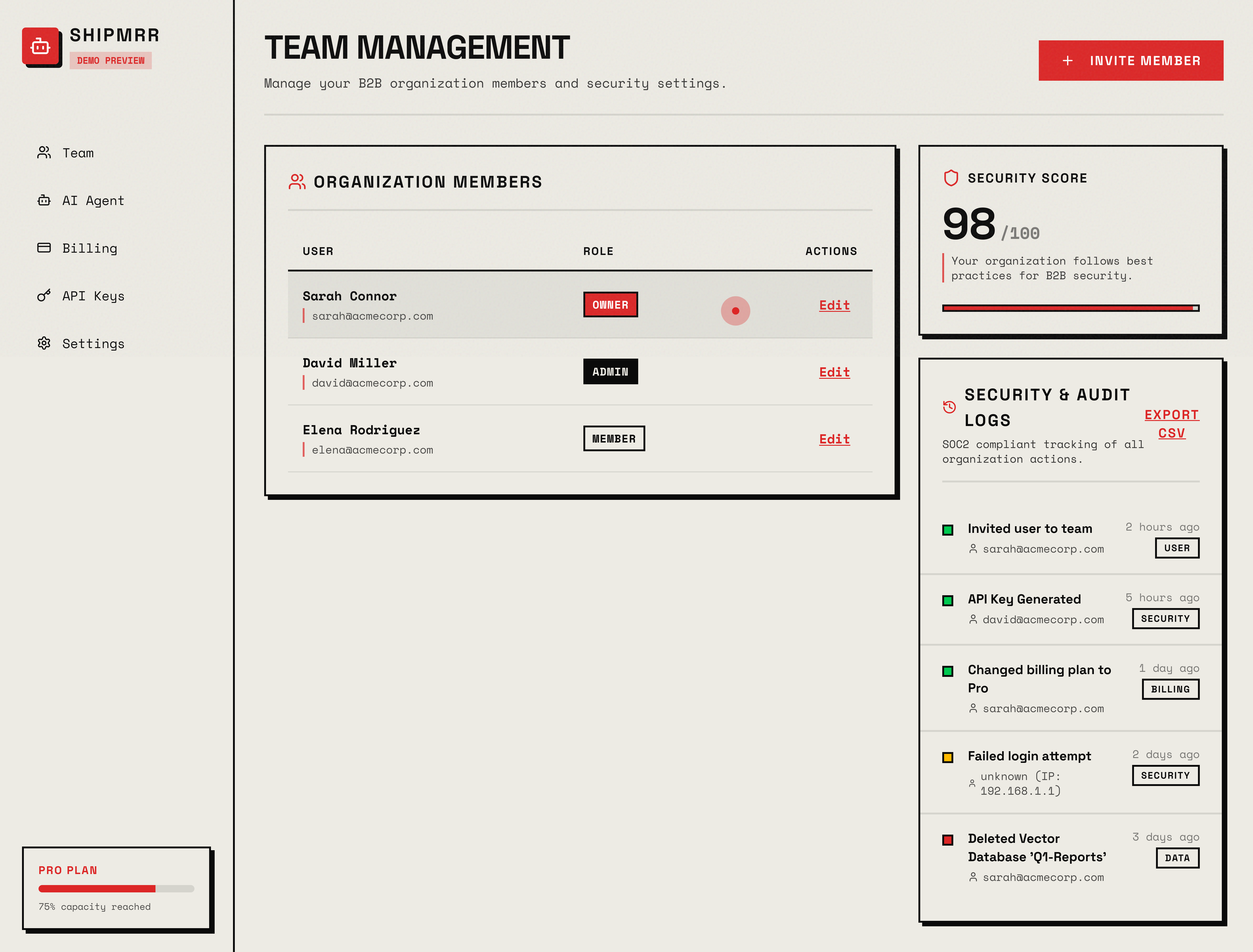 Team Management